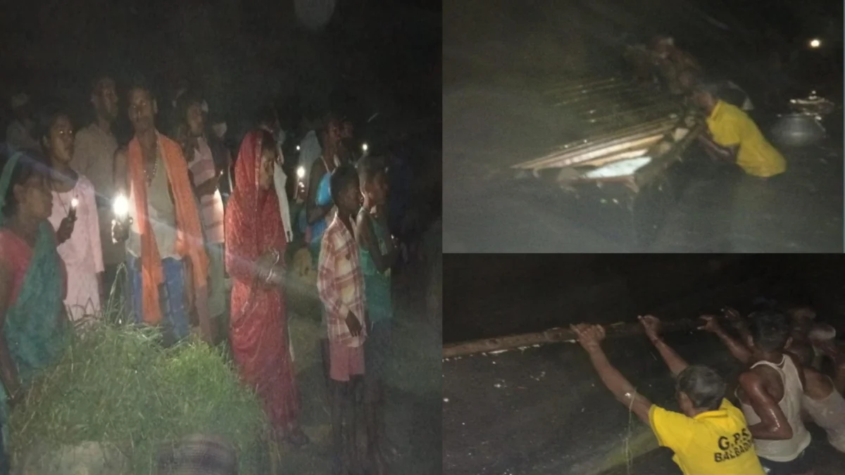 नारायणपुर में बड़ा हादसा टला: नूरुद्दीनपुर के पास गंगा की उपधारा में नाव पलटी, ग्रामीणों की तत्परता से बचे 20 मजदूर और किसान