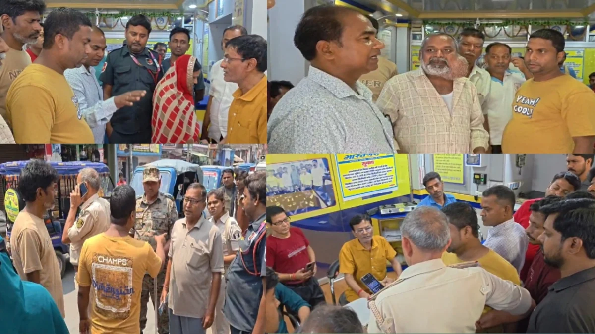 ठंडी पड़ गई रसोई की आंच, पर सुलग उठा उपभोक्ताओं का गुस्सा: भागलपुर के नाथनगर की साईं बाबा गैस एजेंसी पर प्रदर्शन