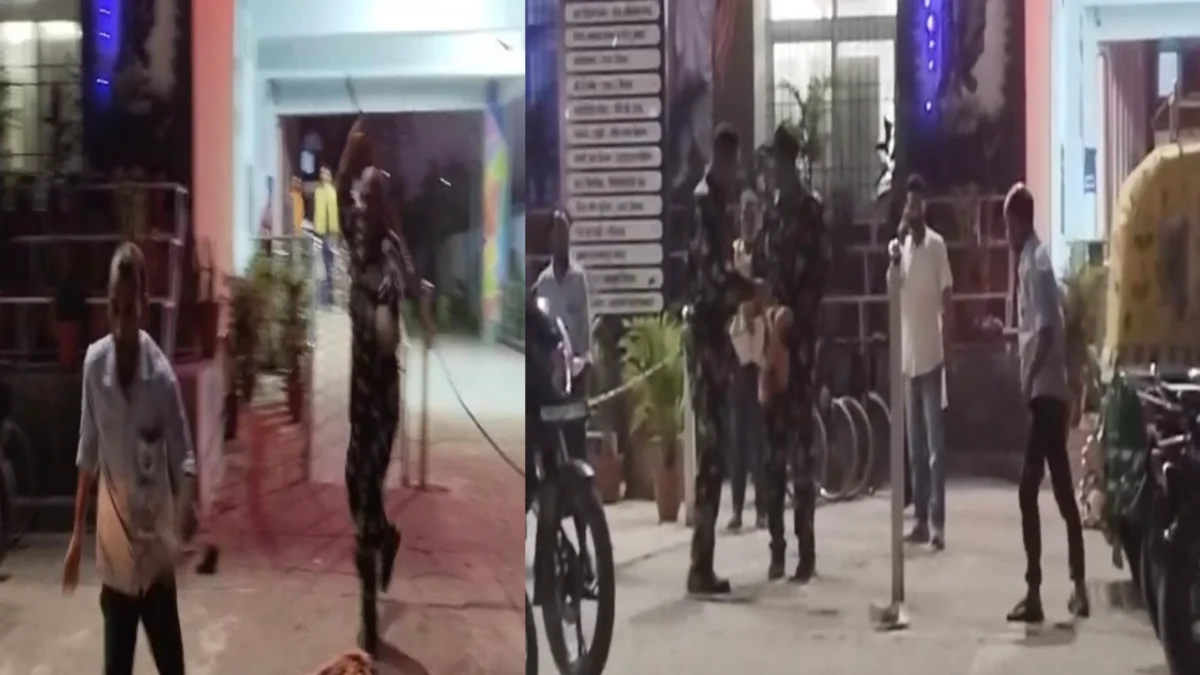आरा सदर अस्पताल में रक्षक बना भक्षक, गार्ड विनोद उपाध्याय ने युवक पर बरसाईं लाठियां, प्रशासनिक मौन ने व्यवस्था पर उठाए सवाल