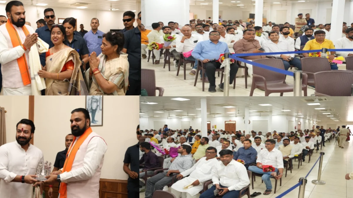 पटना में 'जनता के मुख्यमंत्री': 4, देशरत्न मार्ग पर उमड़ा जनसैलाब, सम्राट चौधरी ने तोड़ी प्रोटोकॉल की दीवारें, कार्यकर्ताओं और आम लोगों के बीच जाकर स्वीकार किया अभिनंदन 1 पटना में 'जनता के मुख्यमंत्री': 4, देशरत्न मार्ग पर उमड़ा जनसैलाब, सम्राट चौधरी ने तोड़ी प्रोटोकॉल की दीवारें, कार्यकर्ताओं और आम लोगों के बीच जाकर स्वीकार किया अभिनंदन
