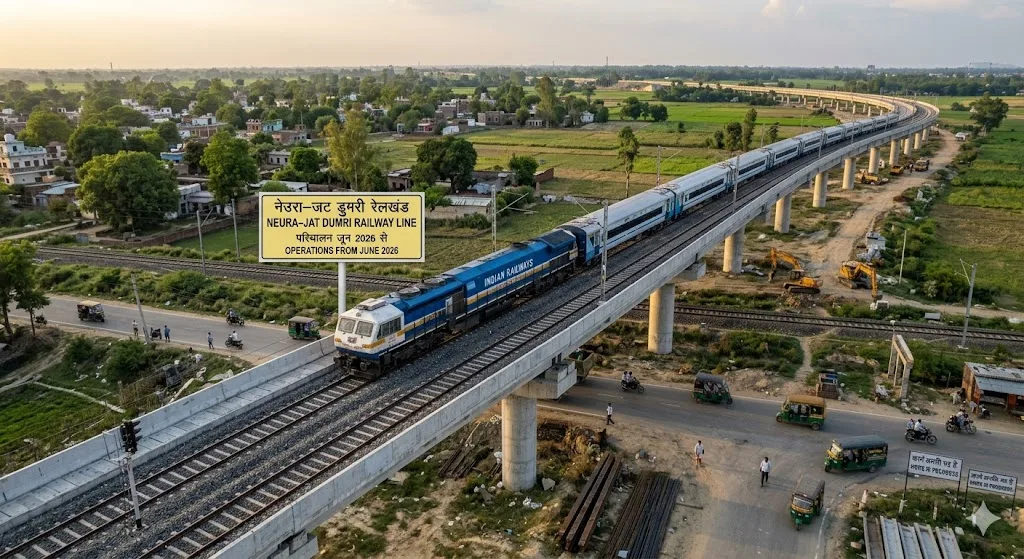 पटना में नई रेल लाइन प्रोजेक्ट अंतिम चरण में, नेउरा–जट डुमरी 18.2 किमी रेलखंड पर जून से ट्रेन चलने की संभावना