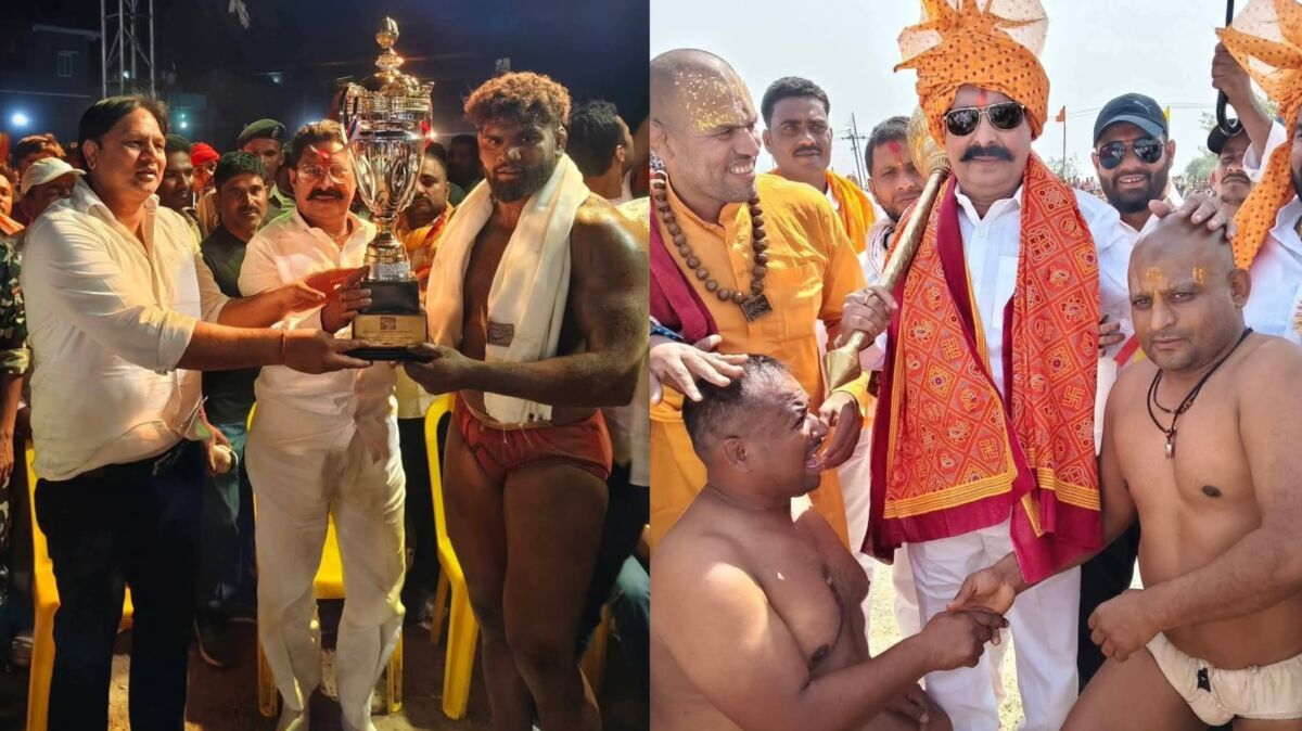 अनंत सिंह की पहल पर महादंगल, 10 अंतरराष्ट्रीय पहलवानों ने बढ़ाई शान 1 अनंत सिंह की पहल पर महादंगल, 10 अंतरराष्ट्रीय पहलवानों ने बढ़ाई शान