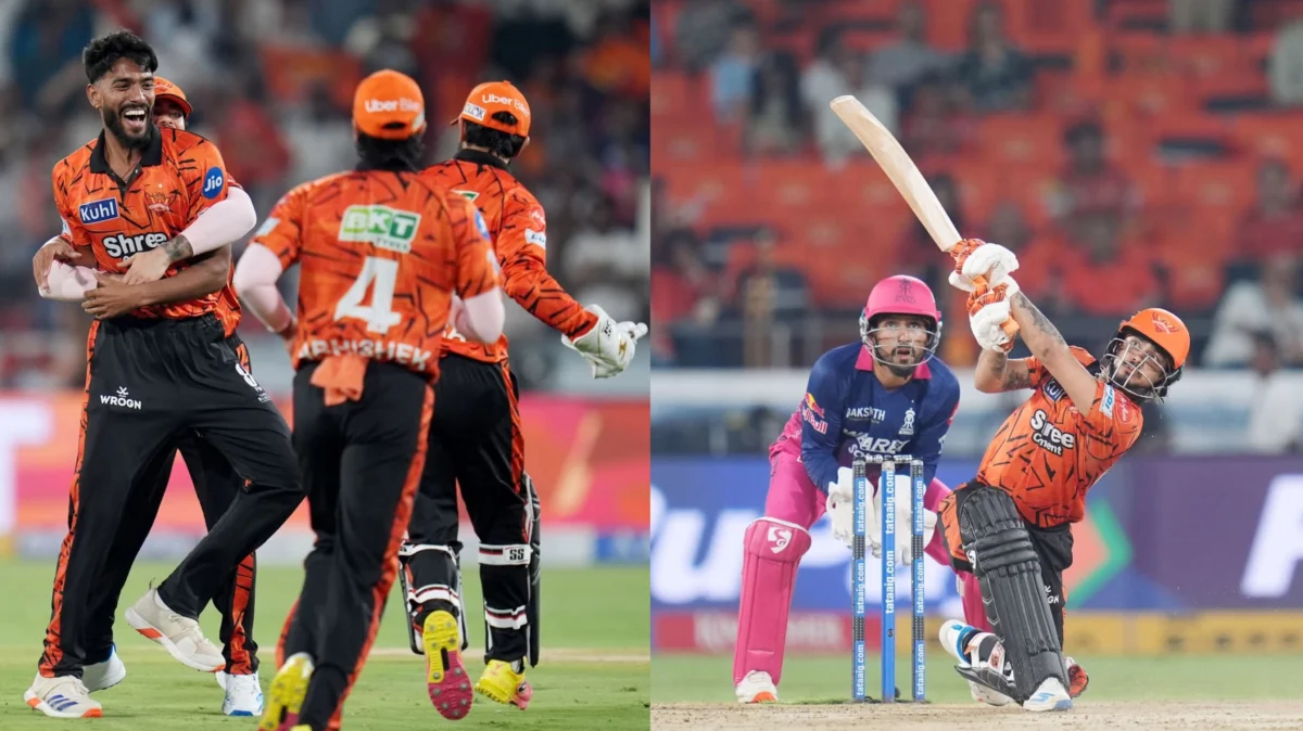 ईशान किशन की तूफानी पारी और प्रफुल हिंगे की घातक गेंदबाजी, Sunrisers Hyderabad ने Rajasthan Royals को 57 रन से रौंदा