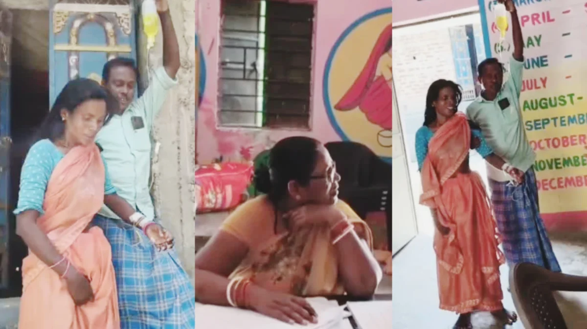 बीमार हालत में ड्यूटी करने को मजबूर आंगनबाड़ी सेविका, सिस्टम पर उठे सवाल 1 बीमार हालत में ड्यूटी करने को मजबूर आंगनबाड़ी सेविका, सिस्टम पर उठे सवाल