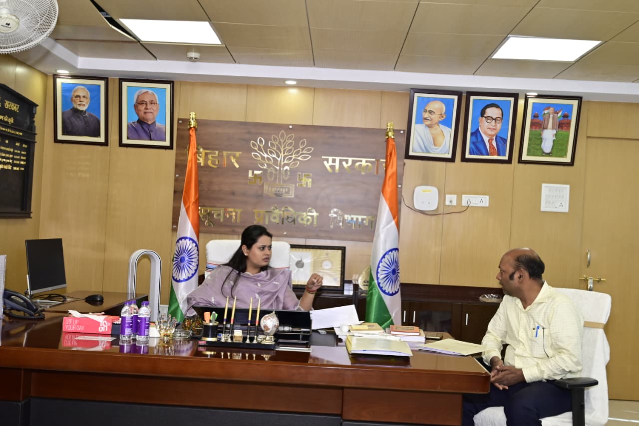 बिहार में डिजिटल स्किलिंग को बढ़ावा, आईटी मंत्री श्रेयसी सिंह ने AI आधारित प्रशिक्षण पर दिया जोर