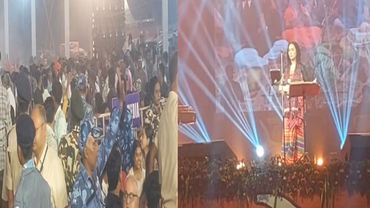 वैशाली महोत्सव में हंगामा: कल्पना पटवारी के कार्यक्रम के दौरान बेकाबू भीड़ पर पुलिस का लाठीचार्ज 1 वैशाली महोत्सव में हंगामा: कल्पना पटवारी के कार्यक्रम के दौरान बेकाबू भीड़ पर पुलिस का लाठीचार्ज