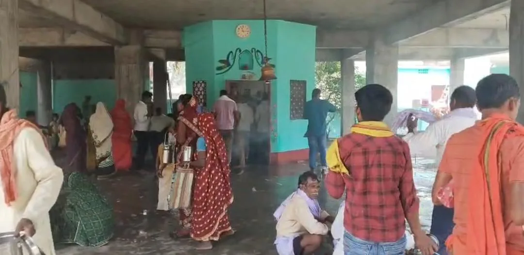 विशूवापर्व पर भिट्ठी गांव में उमड़ी आस्था की भीड़, भगवान विशु को अर्पित किया गया दूध