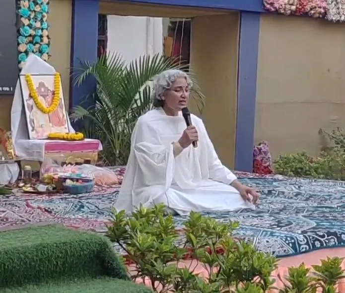 भागलपुर में एकम ऐश्वर्य पूजा का भव्य आयोजन, आद्या दासा जी के प्रवचन और भजन से गूंजा भक्तिमय माहौल