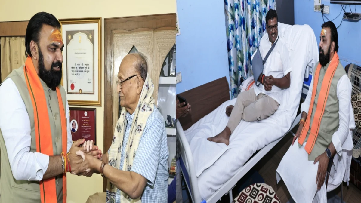 पटना में मुख्यमंत्री सम्राट चौधरी की शिष्टाचार मुलाकात, डॉ. सीपी ठाकुर से भेंट और घायल विधायक का जाना हाल 1 पटना में मुख्यमंत्री सम्राट चौधरी की शिष्टाचार मुलाकात, डॉ. सीपी ठाकुर से भेंट और घायल विधायक का जाना हाल
