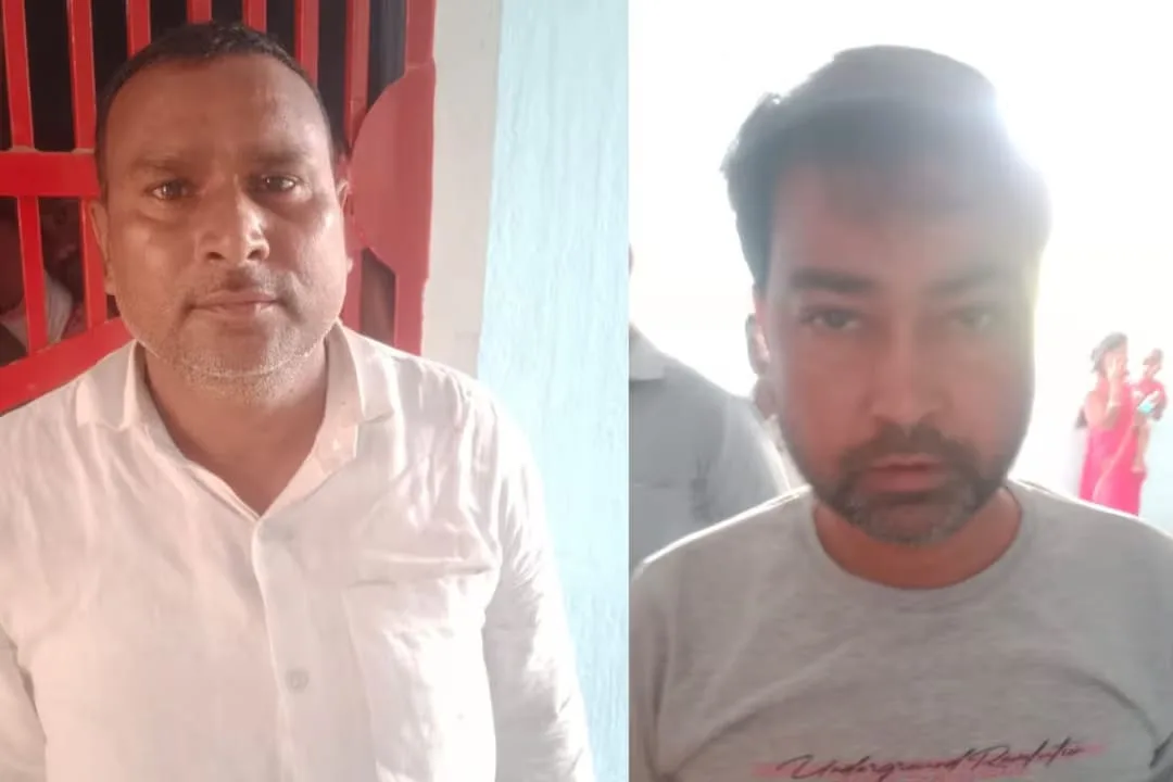 जमुई में मंदिर के पीछे जुए का अड्डा पकड़ा: दो शिक्षक समेत चार गिरफ्तार, नकद और वाहन जब्त