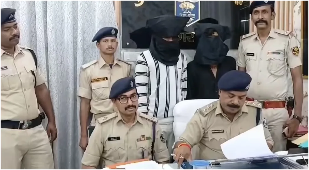 गया में 50 हजार का इनामी कुख्यात अपराधी गिरफ्तार, हत्या और आर्म्स एक्ट के कई मामलों में था फरार