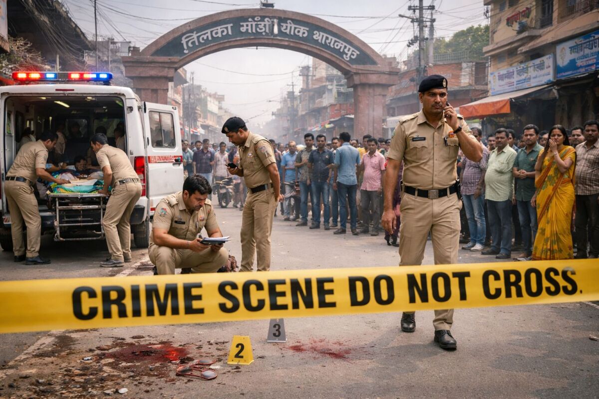 भागलपुर में प्रेम-प्रसंग बना खूनी टकराव: इंजीनियर पर बीच सड़क जानलेवा हमला, आरोपी फरार