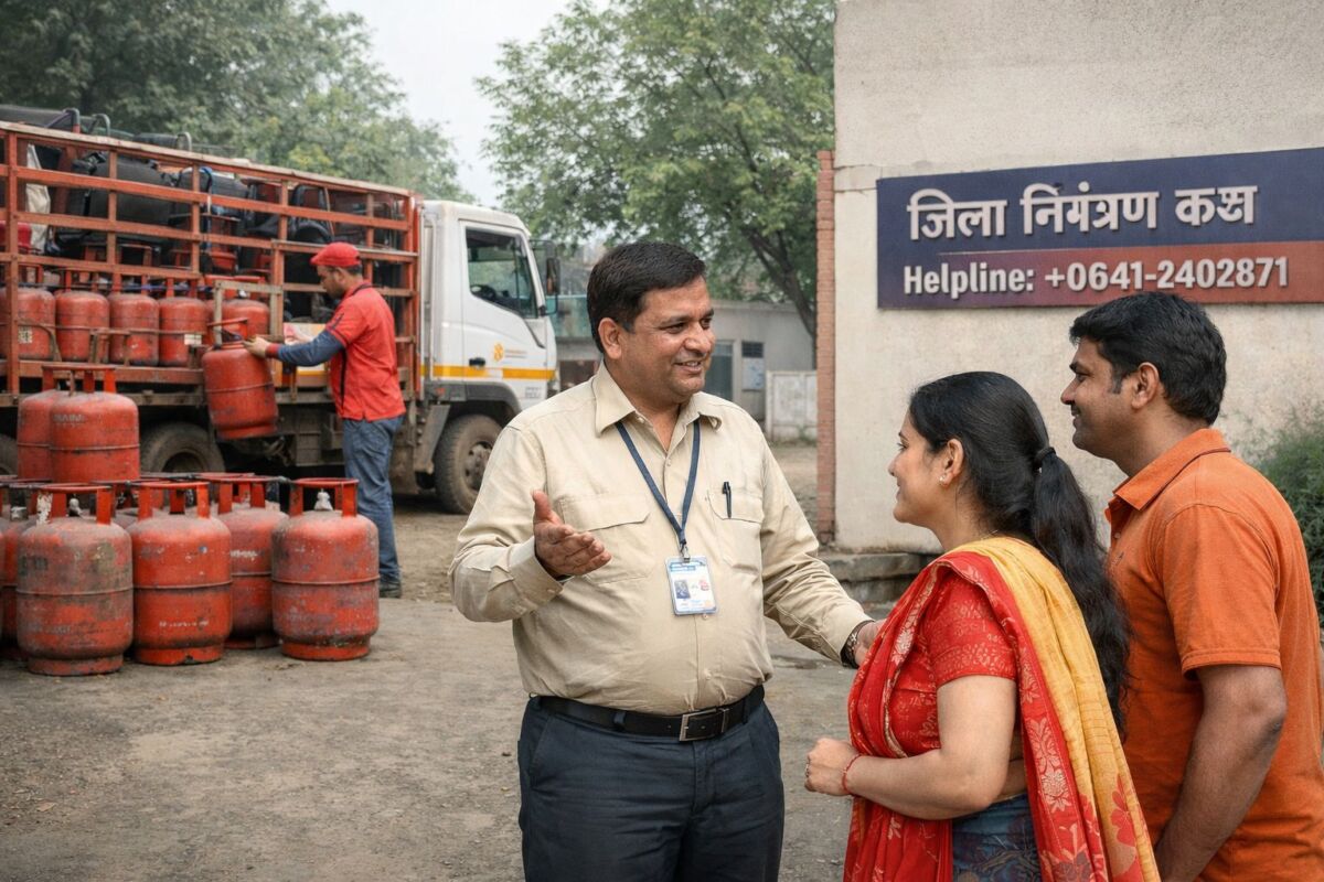 भागलपुर में एलपीजी की कोई कमी नहीं: जिला प्रशासन ने जारी किए आंकड़े, सप्लाई पूरी तरह सामान्य