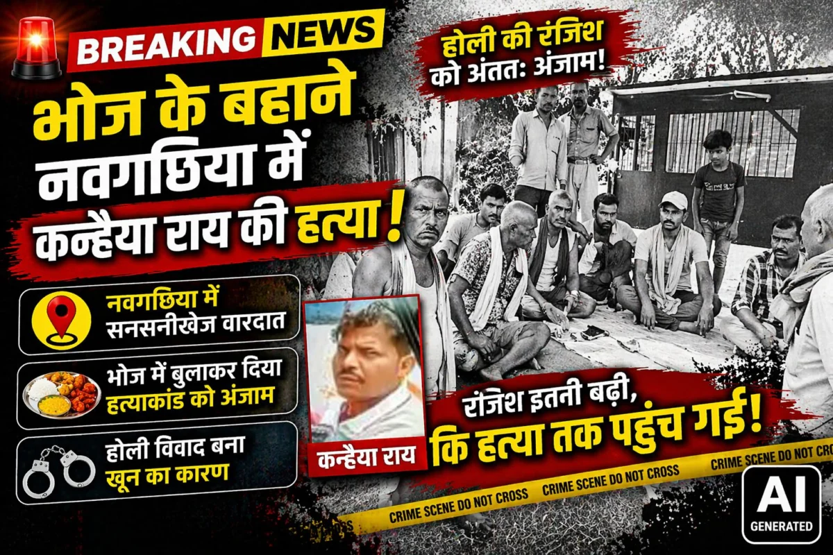 भोज के बहाने ‘मौत’ का बुलावा: नवगछिया में कन्हैया राय की पीट-पीटकर हत्या, होली की रंजिश को अंततः खून से सींचा