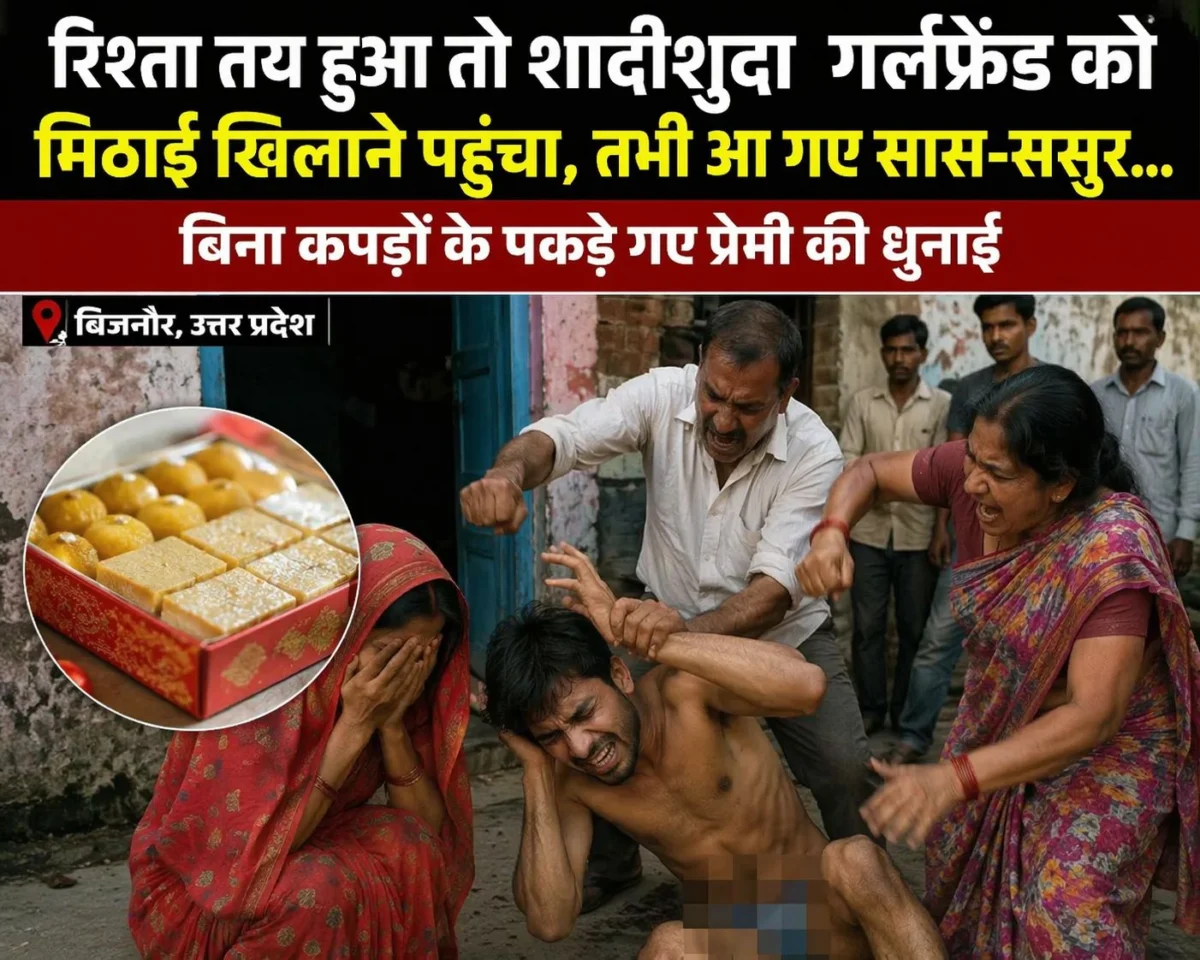 बिजनौर में प्रेम प्रसंग का मामला बना विवाद, शादी की खबर देने पहुंचे युवक की पिटाई, परिवार ने बिना पुलिस कार्रवाई सुलझाया मामला