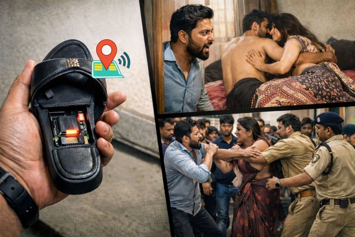 चप्पल में GPS लगाकर पत्नी की निगरानी, पति ने प्रेमी संग रंगे हाथ पकड़ा — पटना में सनसनी 1 चप्पल में GPS लगाकर पत्नी की निगरानी, पति ने प्रेमी संग रंगे हाथ पकड़ा — पटना में सनसनी