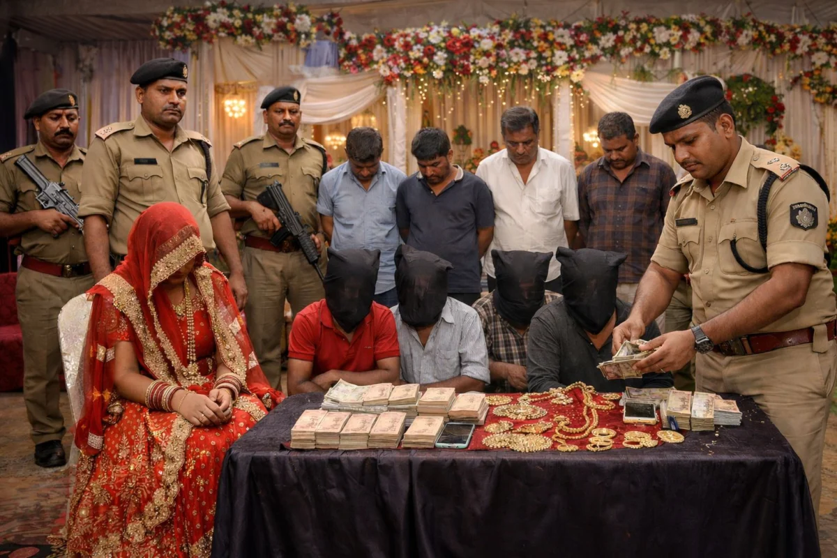शादी के नाम पर सौदेबाजी का पर्दाफाश: रोहतास में डेढ़ लाख में ‘दुल्हन’ बेचने की कोशिश नाकाम, 7 गिरफ्तार
