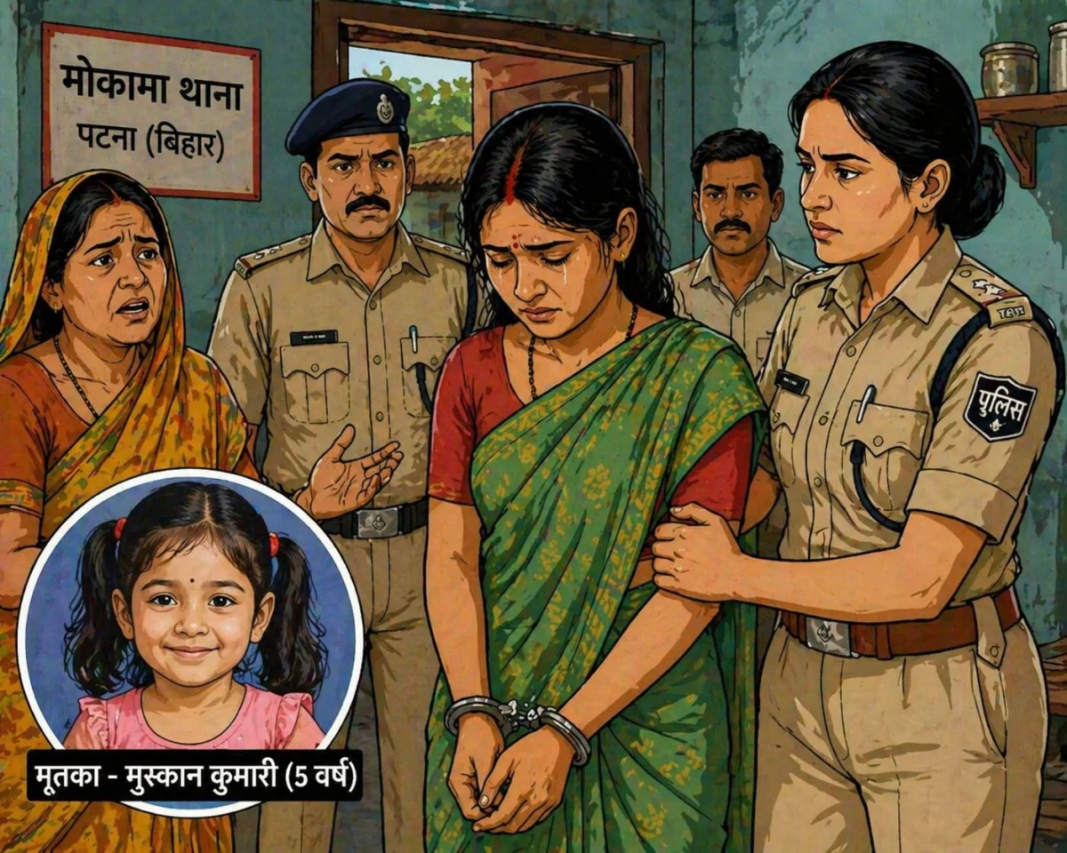 सास को फंसाने की साजिश में मासूम की हत्या, पटना के मोकामा से दिल दहला देने वाला मामला 1 सास को फंसाने की साजिश में मासूम की हत्या, पटना के मोकामा से दिल दहला देने वाला मामला