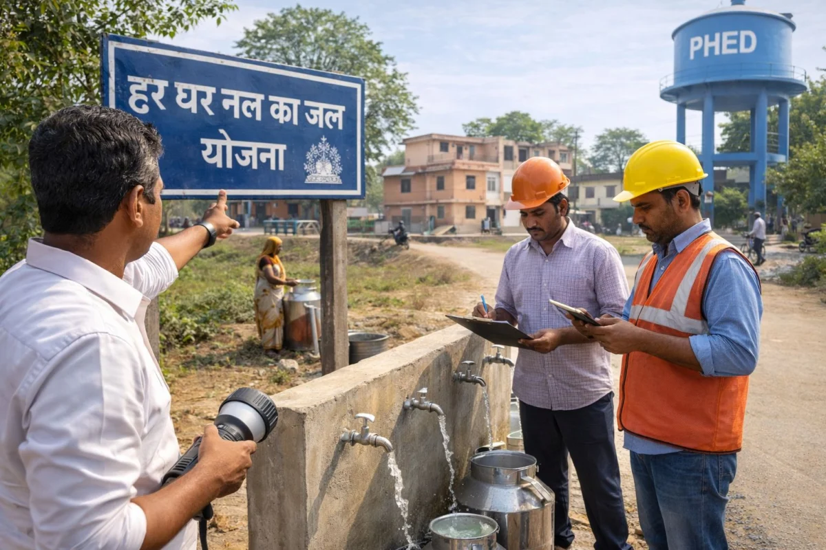गर्मी बढ़ते ही ‘हर घर नल का जल’ योजना पर सख्ती, जलापूर्ति को लेकर विभाग अलर्ट 1 गर्मी बढ़ते ही ‘हर घर नल का जल’ योजना पर सख्ती, जलापूर्ति को लेकर विभाग अलर्ट