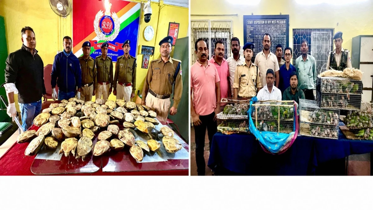 पटरियों और ट्रेनों से परे: पूर्व रेलवे के आरपीएफ बने बेजुबानों के रक्षक