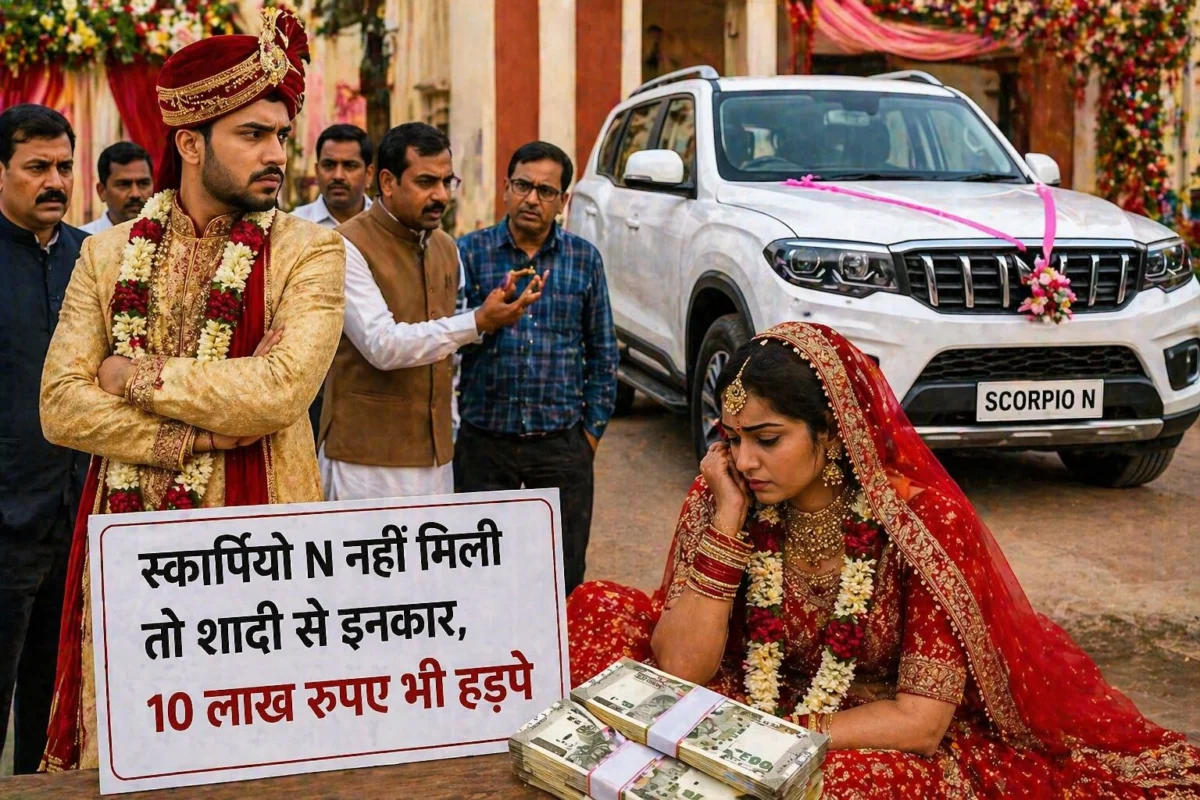 गोपालगंज में दहेज विवाद से टूटी शादी: ‘स्कार्पियो N’ की मांग पूरी न होने पर इंकार, 10 लाख लौटाने से भी मना