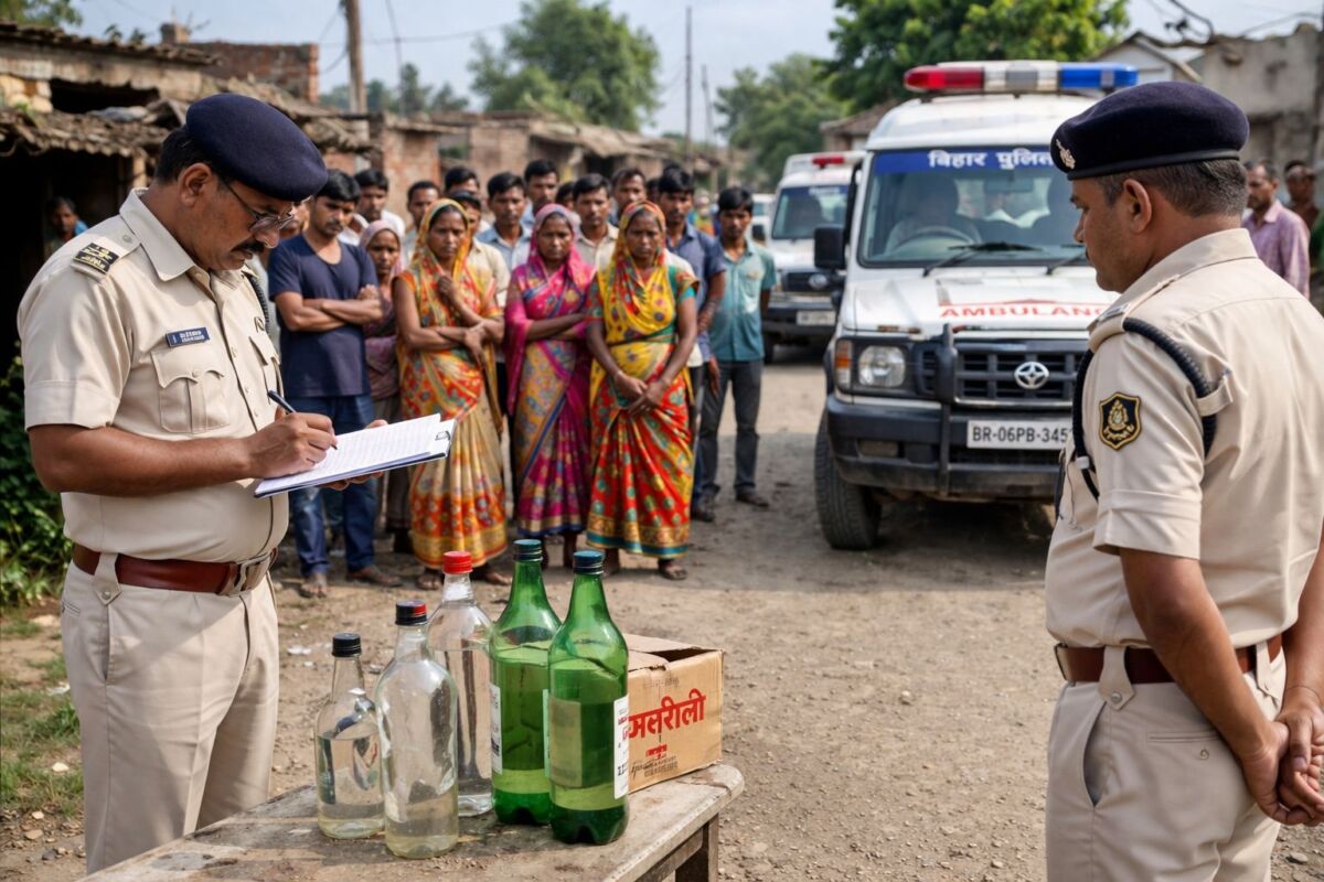 जहरीली शराब का कहर या साजिश? मोतिहारी में संदिग्ध मौतों से हड़कंप, 5 की मौत, 15 बीमार 2 जहरीली शराब का कहर या साजिश? मोतिहारी में संदिग्ध मौतों से हड़कंप, 5 की मौत, 15 बीमार