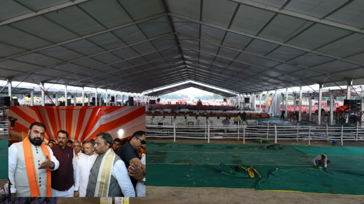 गांधी मैदान में 'सम्राट' का मेगा निरीक्षण: प्रधानमंत्री के आगमन को लेकर तैयारियों का लिया जायजा; अधिकारियों को दिए सुव्यवस्थित आयोजन के निर्देश 1 गांधी मैदान में 'सम्राट' का मेगा निरीक्षण: प्रधानमंत्री के आगमन को लेकर तैयारियों का लिया जायजा; अधिकारियों को दिए सुव्यवस्थित आयोजन के निर्देश