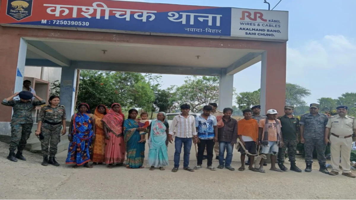 नवादा के बिरनामां में शराब माफिया का खूनी खेल: छापेमारी करने गई पुलिस टीम पर पत्थरों और लाठियों से हमला, तीन दारोगा समेत छह पुलिसकर्मी लहूलुहान