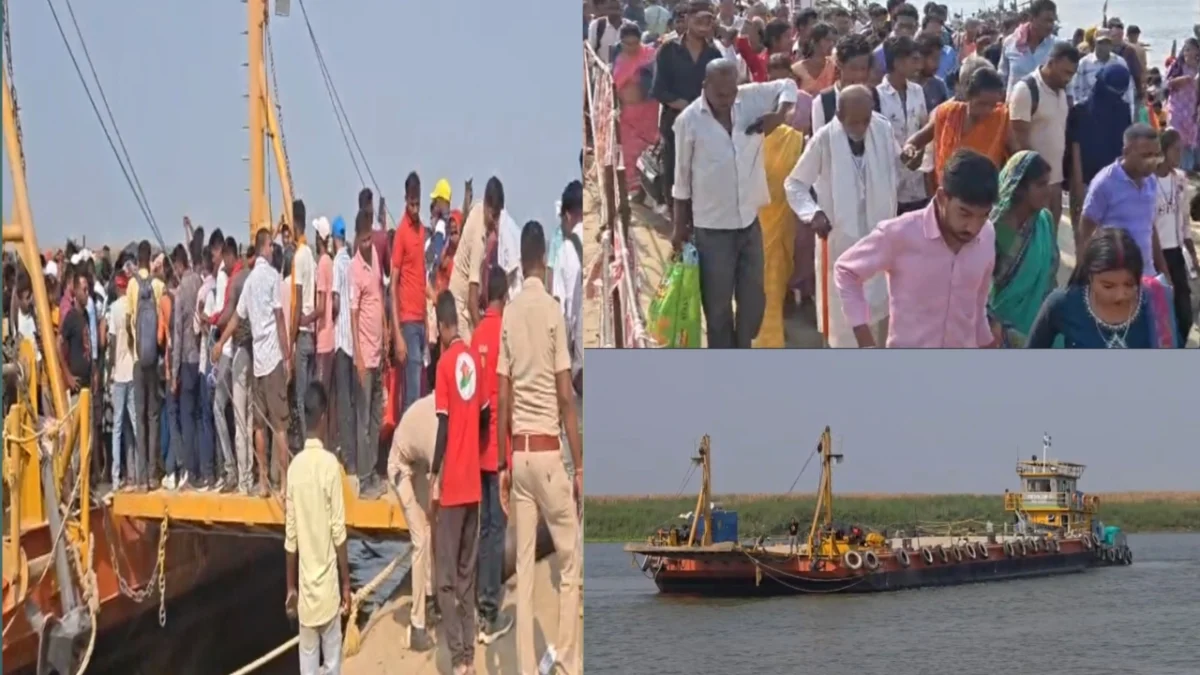 बरारी घाट पर 'मौत' और 'मुफ्त' के बीच का सफर: विक्रमशिला सेतु टूटने के बाद गंगा पार करने को मची हाहाकार; न कतार, न लाइफ जैकेट, बस जान जोखिम में डालकर पार हो रहे हजारों लोग