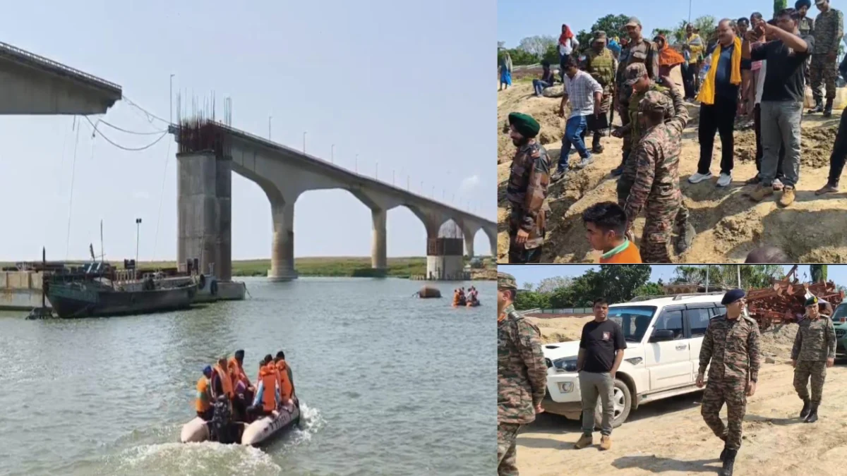 ​विक्रमशिला सेतु संकट: बीआरओ की 100 सदस्यीय टीम का भागलपुर में डेरा, बेली ब्रिज से मिलेगी राहत की नई उम्मीद