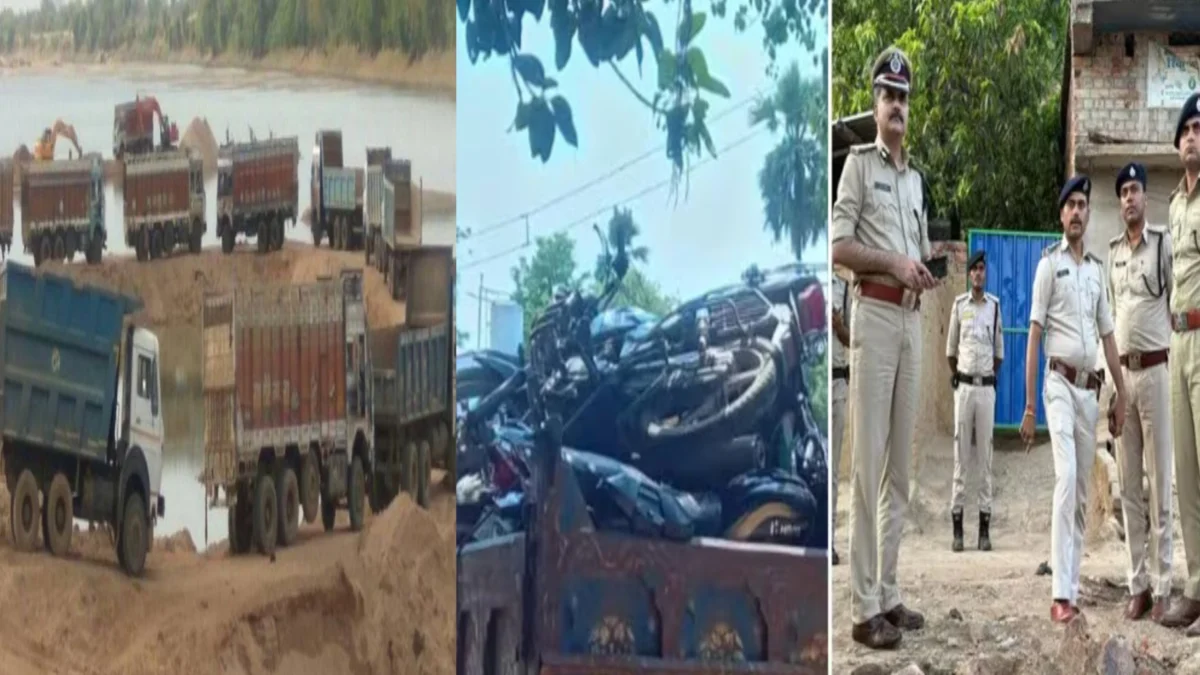 नवादा में बालू माफिया का दुस्साहस: पुलिस टीम पर हमला कर एएसआई को ट्रैक्टर से रौंदा, एसपी के नेतृत्व में 28 उपद्रवी गिरफ्तार