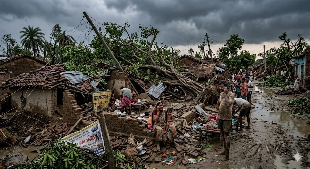 तेज आंधी-बारिश से बिहार में भारी तबाही, 26 लोगों की मौत; मौसम विभाग ने जारी किया अलर्ट 1 तेज आंधी-बारिश से बिहार में भारी तबाही, 26 लोगों की मौत; मौसम विभाग ने जारी किया अलर्ट
