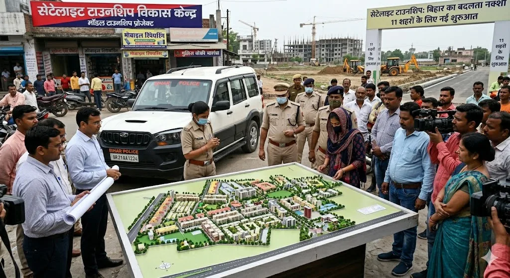 बिहार में 11 शहरों के आसपास बनेंगी सैटेलाइट टाउनशिप, जमीन पर बड़ा मॉडल बदलाव 1 बिहार में 11 शहरों के आसपास बनेंगी सैटेलाइट टाउनशिप, जमीन पर बड़ा मॉडल बदलाव