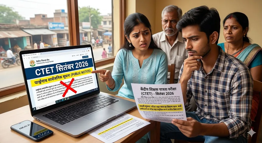 CTET सितंबर 2026 का नोटिफिकेशन जारी, परीक्षा शहर चयन का विकल्प खत्म
