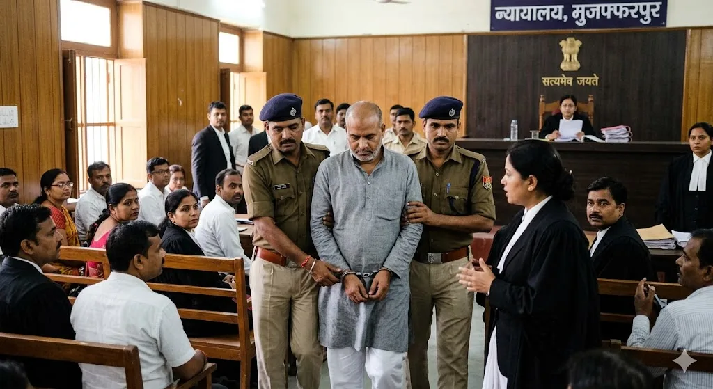 ट्यूशन के बहाने नाबालिग से गलत हरकत: मुजफ्फरपुर में शिक्षक को 3 साल की सजा, कोर्ट का सख्त फैसला