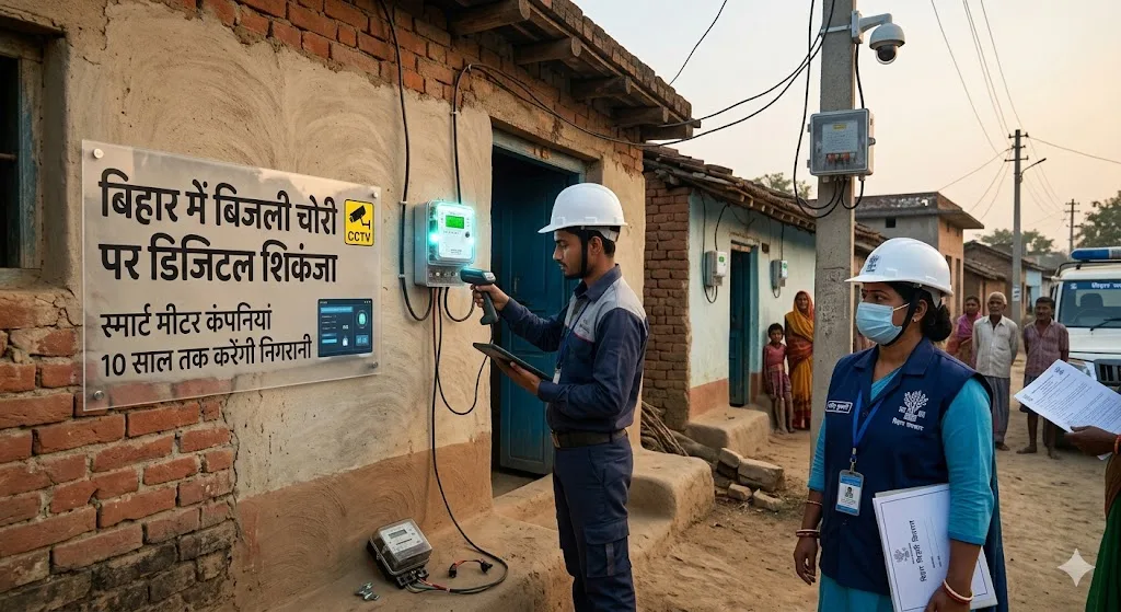 बिहार में बिजली चोरी पर अब डिजिटल शिकंजा, स्मार्ट मीटर कंपनियां 10 साल तक करेंगी निगरानी