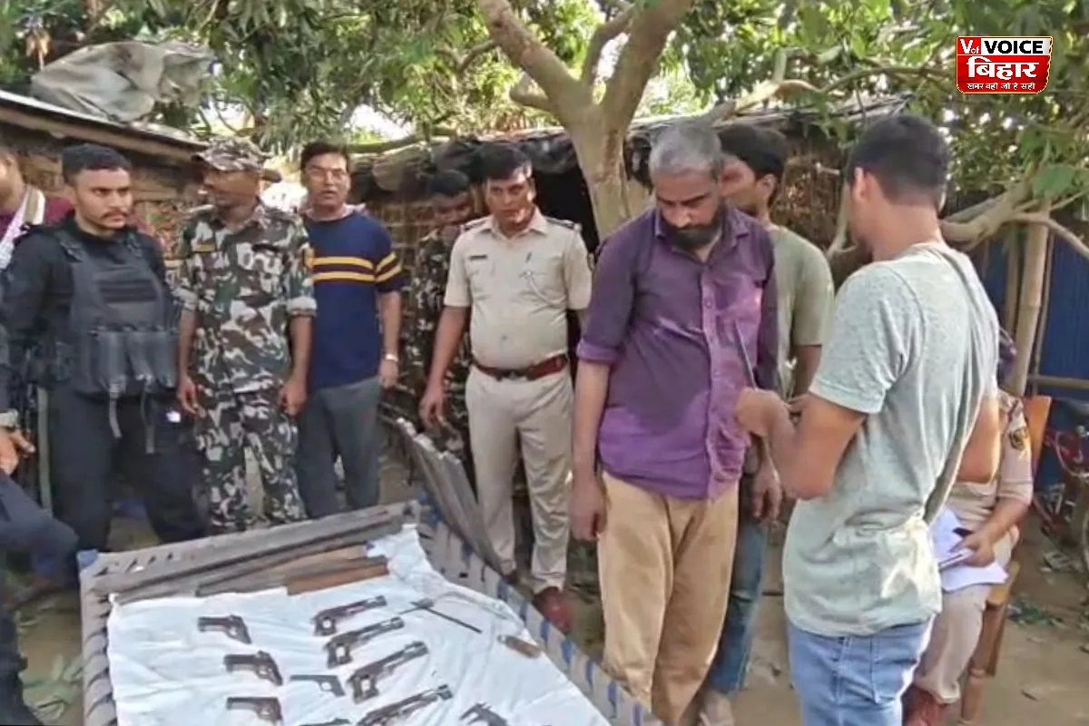तहखाने में चल रही थी मिनी गन फैक्ट्री, STF की रेड में बड़ा खुलासा; 4 गिरफ्तार