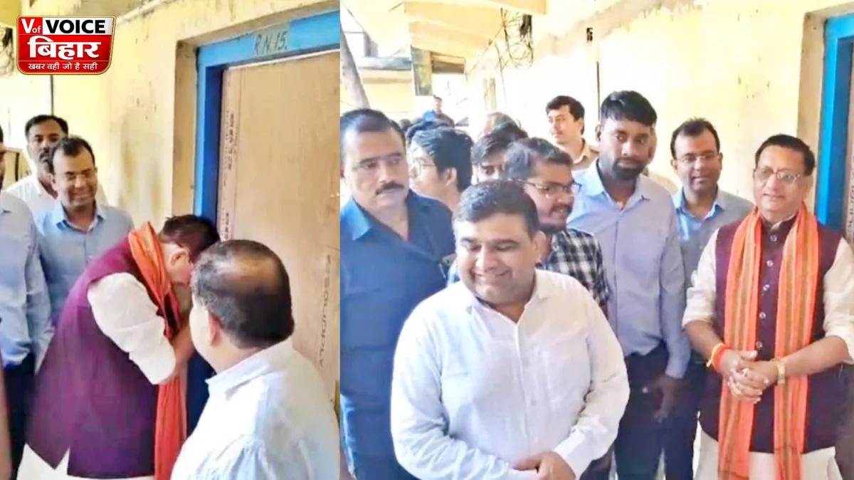 “44 साल बाद पुराने हॉस्टल पहुंचे मंत्री शैलेन्द्र हुए भावुक, कमरे को किया प्रणाम; पुल निर्माण में गड़बड़ी करने वालों को दी FIR की चेतावनी”