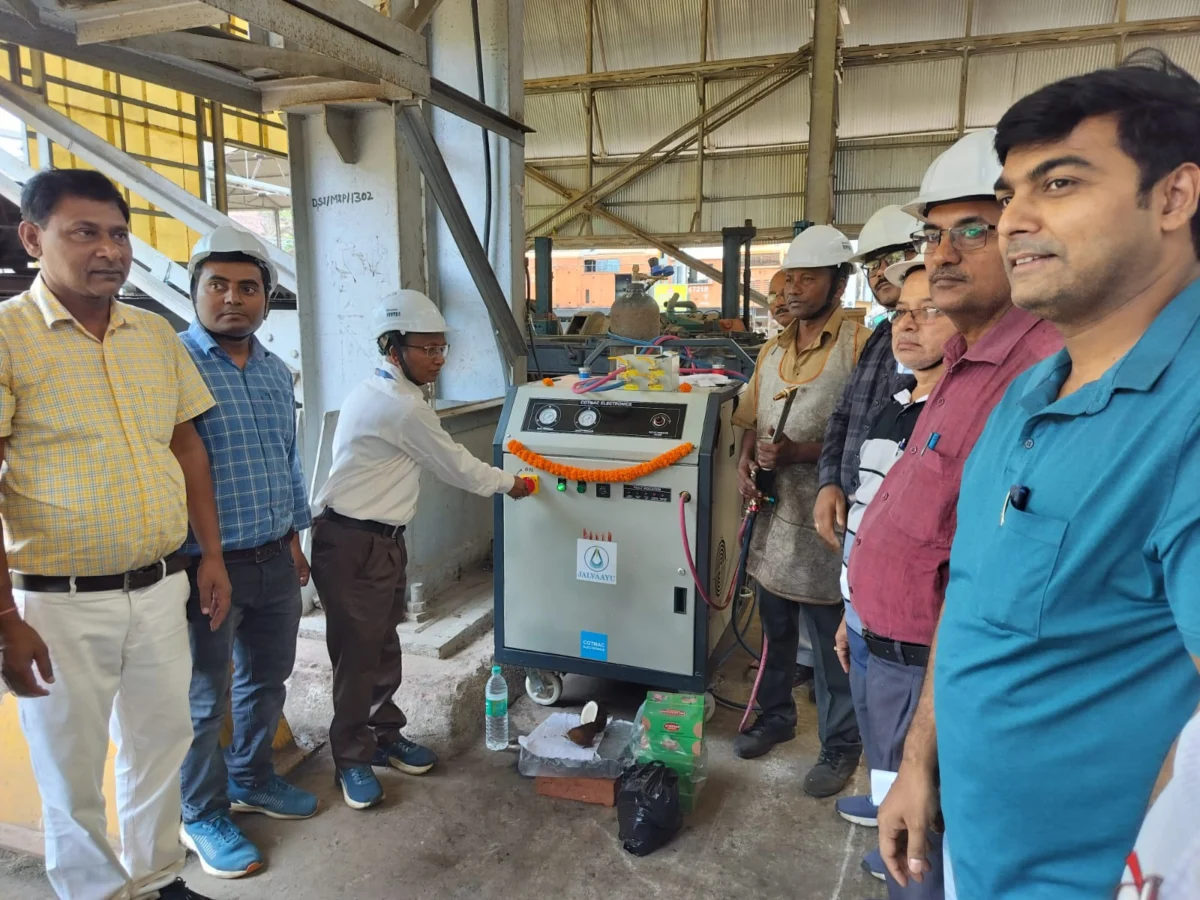 जमालपुर लोको शेड में शुरू हुई नई हरित तकनीक, ऑक्सी-हाइड्रोजन फ्यूल गैस जनरेटर से होगा सुरक्षित और पर्यावरण अनुकूल संचालन
