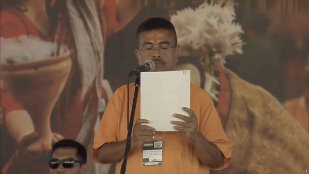 पश्चिम बंगाल में बीजेपी का ऐतिहासिक क्षण, शुभेंदु अधिकारी ने मुख्यमंत्री पद की ली शपथ
