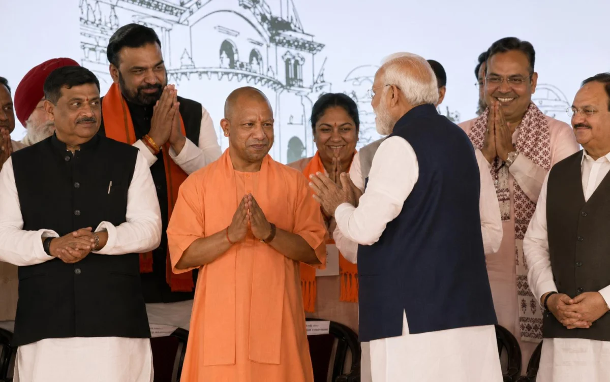 बंगाल में बीजेपी सरकार के शपथ समारोह में जुटे NDA के दिग्गज, मुख्यमंत्री सम्राट चौधरी भी हुए शामिल