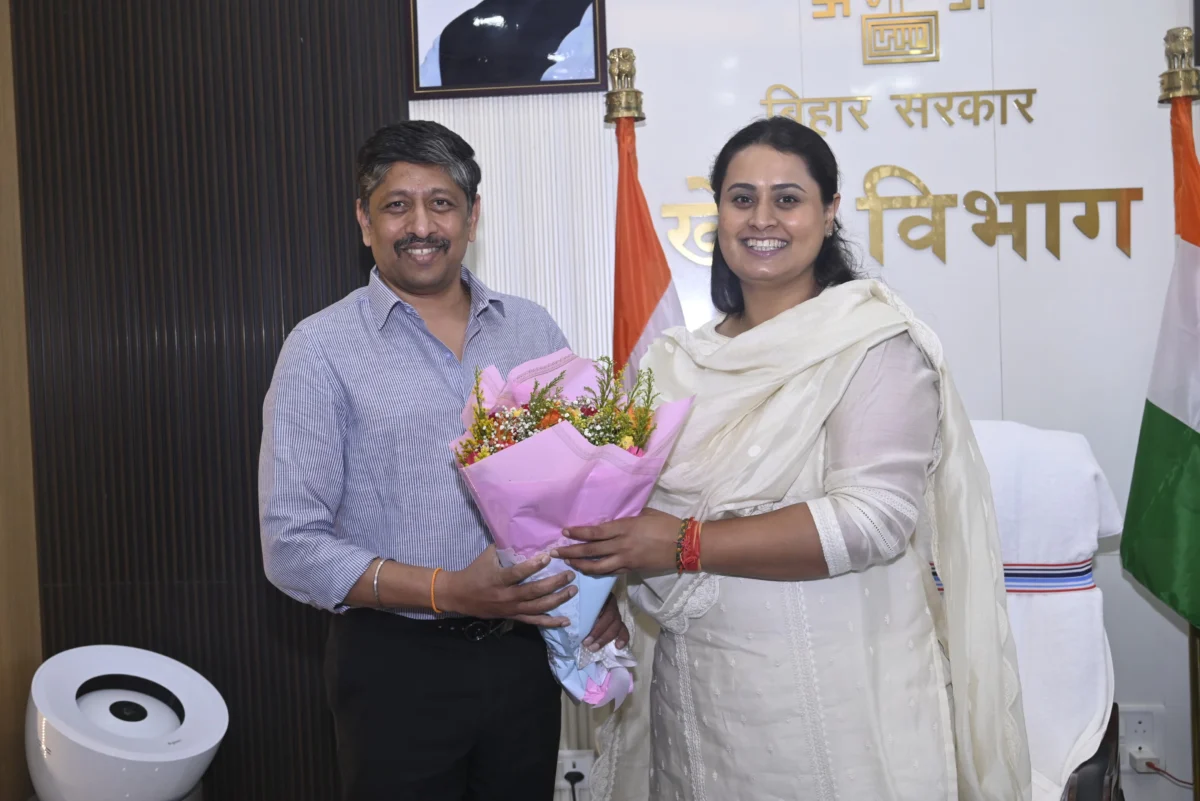 मैदान से मंत्रालय तक: श्रेयसी सिंह ने संभाली खेल विभाग की कमान, अब हर जिले में बनेगा ‘सेंटर ऑफ एक्सीलेंस’