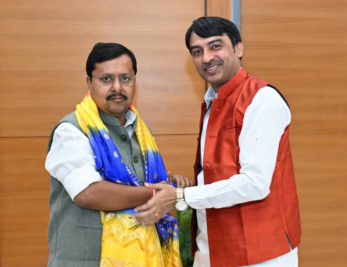 भाजपा राष्ट्रीय अध्यक्ष से मिले डॉ. अर्जित शाश्वत चौबे, बिहार राजनीति और भागलपुर विकास पर हुई विस्तृत चर्चा