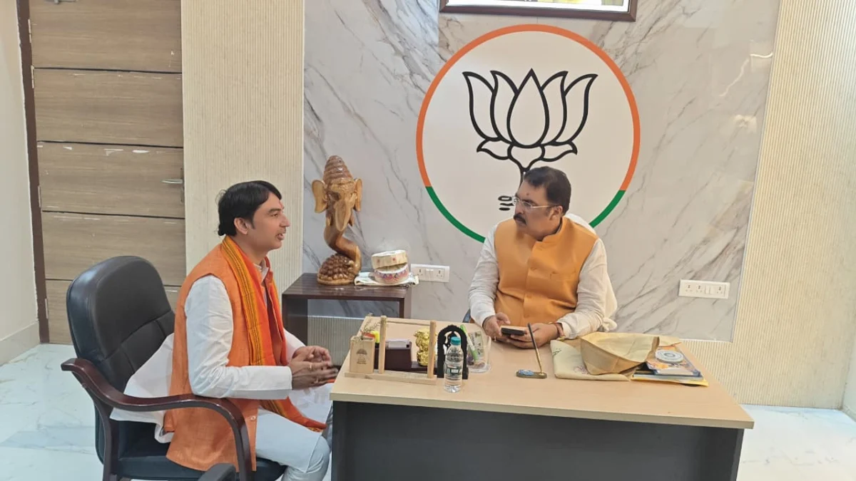 पटना में भाजपा नेताओं की अहम मुलाकात: संगठन विस्तार, युवा भागीदारी और विकसित बिहार के विजन पर हुई विस्तृत चर्चा