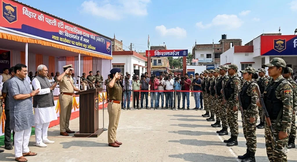 किशनगंज में बिहार की पहली एंटी नारकोटिक्स टास्क फोर्स गठित, नशा कारोबार पर चलेगा बड़ा अभियान