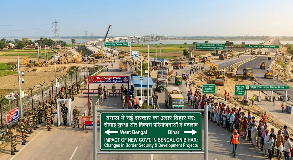बंगाल में नई सरकार का असर बिहार पर, सीमाई सुरक्षा से लेकर विकास परियोजनाओं तक दिखेगा प्रभाव