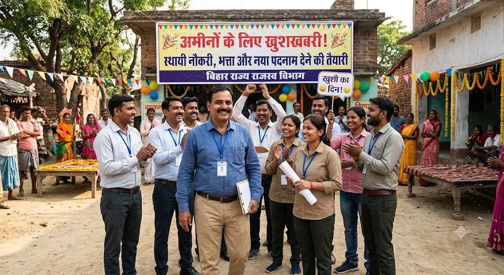 अमीनों के लिए खुशखबरी! स्थायी नौकरी, भत्ता और नया पदनाम देने की तैयारी