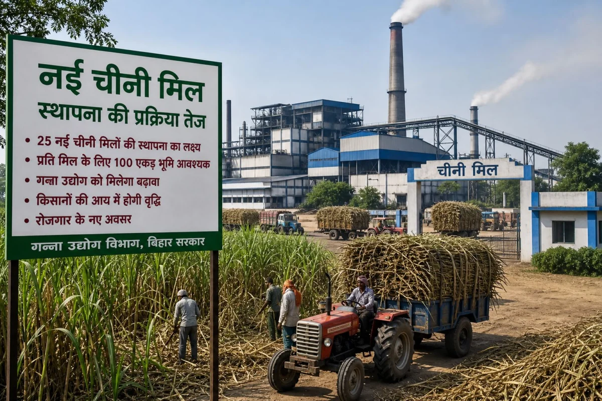 नई चीनी मिलों की स्थापना के लिए तेज हुई प्रक्रिया, जिलों को फिर भेजा गया रिमाइंडर 1 नई चीनी मिलों की स्थापना के लिए तेज हुई प्रक्रिया, जिलों को फिर भेजा गया रिमाइंडर