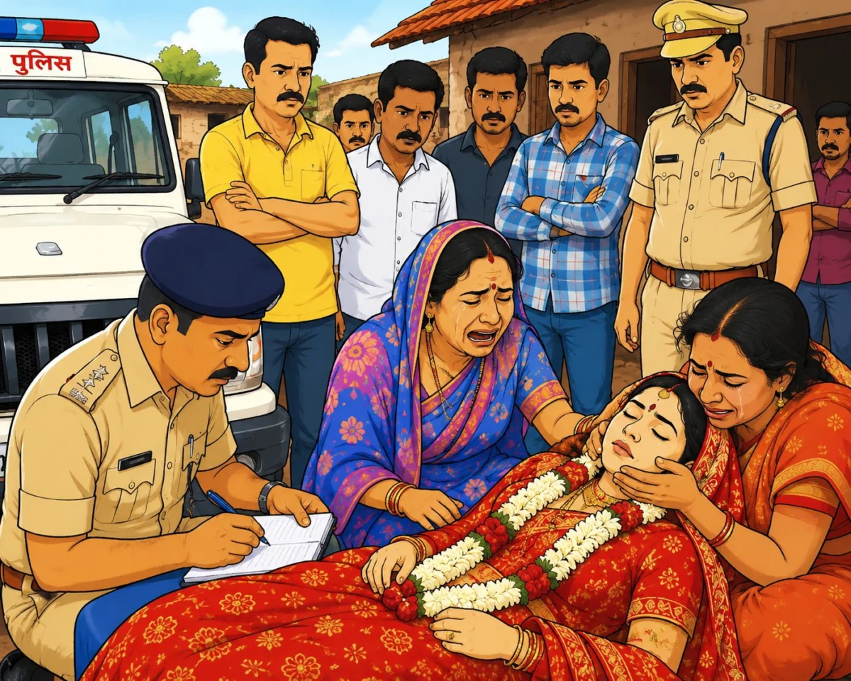 छपरा में शादी की पहली सालगिरह पर नवविवाहिता की मौत, दहेज हत्या का आरोप लगने से सनसनी