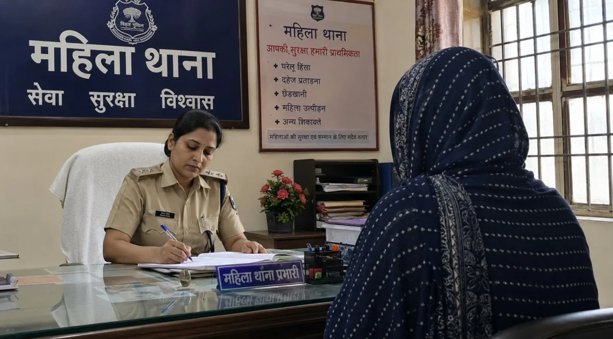 रिश्तों की मर्यादा शर्मसार: भागलपुर में चाचा पर भतीजी के साथ दरिंदगी का आरोप; एक महीने बाद न्याय की गुहार लेकर महिला थाना पहुँची पीड़िता